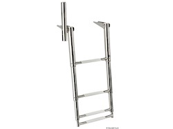 Scaletta 4 gradini con maniglia 345 mm