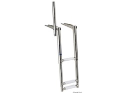 Scaletta 3 gradini con maniglia 240 mm