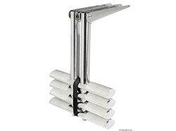 Scaletta DIVER telescopica 4 gradini bianca