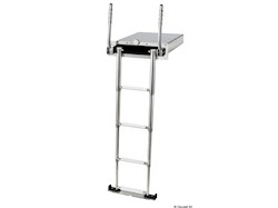 Scaletta telescopica EasyUp da incasso con maniglie