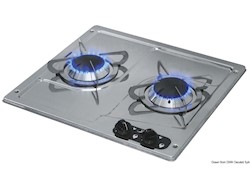 Fornello 2 fuochi 380 x 360 mm