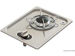 Piano cottura ad incasso in acciaio inox