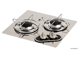Fornello 2 fuochi 350 x 320 mm