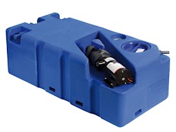Serbatoio acque nere con maceratore 12V 70 Lt
