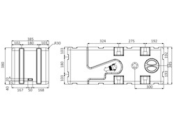 Serbatoio+maceratore 12 V 125 l