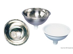 Lavello semisferico bianco