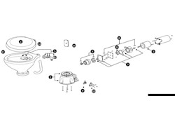 Ricambi ed accessori per WC elettrici STANDARD ed EVOLUTION