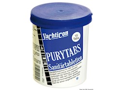 Pastiglie sanitarie per WC Pury Tabs YACHTICON