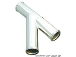 Raccordo a Y per scarichi WC