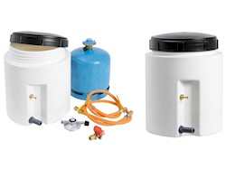 Contenitore stagno per bombole gas