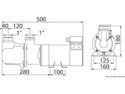 Elettropompa autoadescante monovite in bronzo 24V