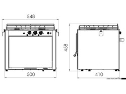 Cucina a Gas 2 Fuochi