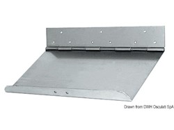 Coppia lame flap inox 75 x 23 cm