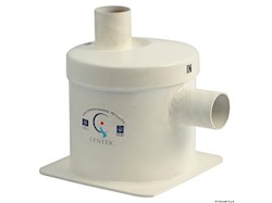 Marmitta vetroresina 50 mm scarico laterale