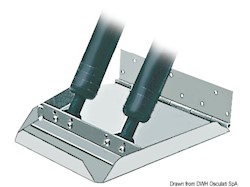 Coppia flap serie HS per scafi oltre 40 nodi