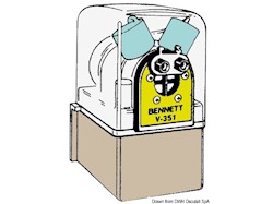 BN-VP1135-G/24 - Elettrovalvola verde 24 V