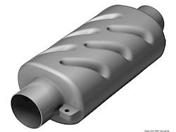 Marmitta orizzontale 40 mm