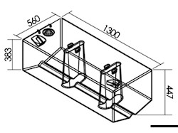 Serbatoio carburante 271 l
