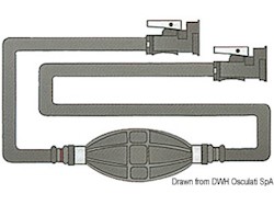 Tubazione Mercury 2 innesti femmina