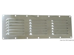 Griglia areazione inox 76 x 152 mm