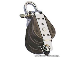 Bozzello sfere 2 pulegge grillo arricavo 6x22