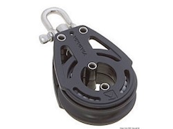 Bozzello 1 puleggia girevole o bloccabile B