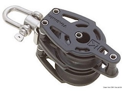 Bozzello 2 pulegge (testa universale) arricavo A