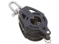 Bozzello 2 pulegge (testa universale) arricavo B