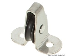 Rinvio inox verticale 2,5 mm