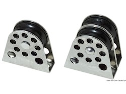 Bozzello verticale di rinvio singolo cime mm 8