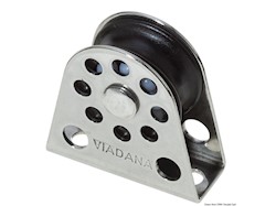 Bozzello verticale di rinvio singolo cime mm 4