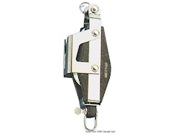 Bozzello Plastinox 2 pulegge violino 8x34 con strozzascotte e arrricavo