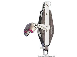 Bozzello 2 pulegge violino strozzascotte B con arricavo