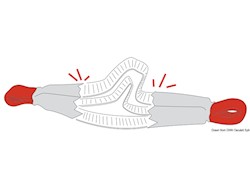 Ammortizzatore randa per carico 550 Kg