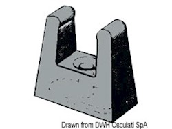 Clip per fissare lo stik di prolunga sulla barra