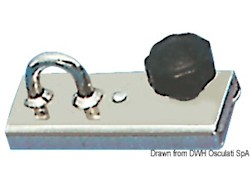 Carrello inox con occhio