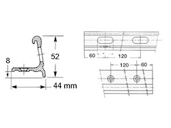 Profilo per falchetta