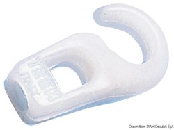 Gancio terminale per cavo elastico