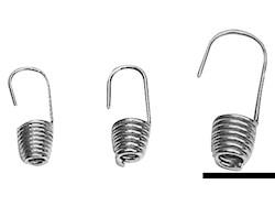 Gancio e graffa ad anello in acciaio inox