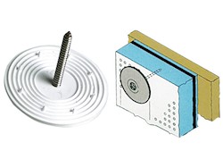 Rondella dentata in plastica