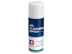 Stainless steel cleaner spray