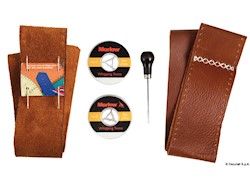 Kit per ricoprire le ruote dei timoni in pelle