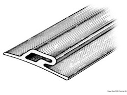 Profilo paracolpi 3,5x60x16 mm nero