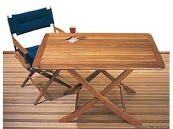 Tavolo teak 118x70 cm