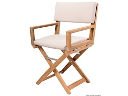 Sedia pieghevole ARC in Teak blue navy