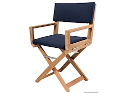 Sedia pieghevole ARC in Teak blue navy
