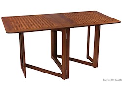 Tavolo pieghevole ARC con gambe a compasso