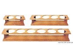 Porta bicchieri teak 600x87x90 mm