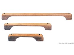 Porta asciugamani teak 250x60 mm