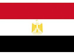 Bandiera Egitto 20 x 30 cm